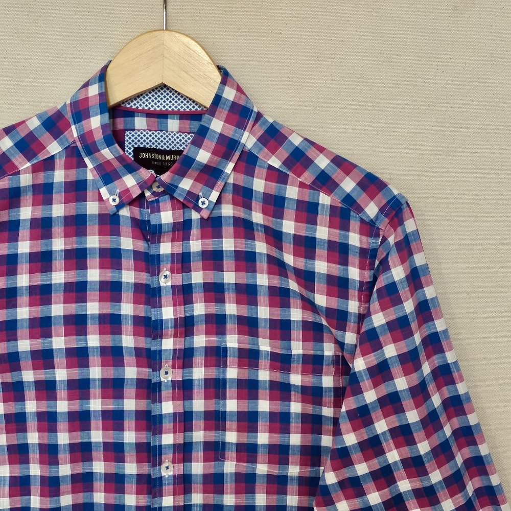 Johnston & Murphy Button Down M
